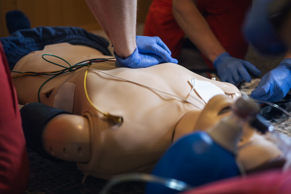 hands of paramedic and doctor during resuscitation 2025 06 30 05 14 49 utc